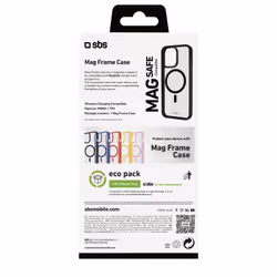 SBS Mag frame 6.9" Housse Noir, Transparent - Vue supplémentaire 3