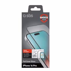 SBS TESCRFCIP1661P écran et protection arrière de téléphones portables Protection d'écran transparent Apple 1 pièce - Vue supplémentaire 2