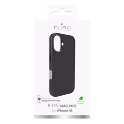 PURO Icon Mag Pro coque de protection pour téléphones portables 15,5 cm (6.1") Housse Noir