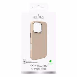 PURO Icon Mag Pro coque de protection pour téléphones portables 16 cm (6.3") Housse Beige - Vue supplémentaire 3