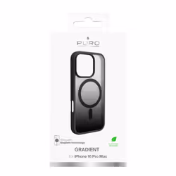 PURO PUIPC16P67GRADBLK coque de protection pour téléphones portables 17,5 cm (6.9") Housse Noir