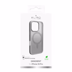 PURO PUIPC16P61GRADSIL coque de protection pour téléphones portables 16 cm (6.3") Housse Argent - Vue supplémentaire 4