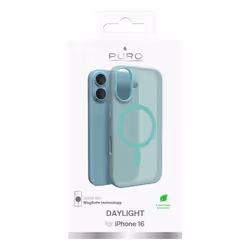 PURO Daylight coque de protection pour téléphones portables 15,5 cm (6.1") Housse Couleur menthe, Translucide - Vue supplémentaire 4