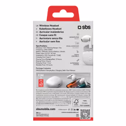 SBS TEEARTWSGOPODSW écouteur/Écouteur TWS Bluetooth Blanc - Vue supplémentaire 3