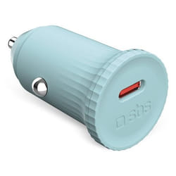 SBS TECRPD25LBGRS chargeur d'appareils mobiles Universel Cyan Allume-cigare Charge rapide Auto