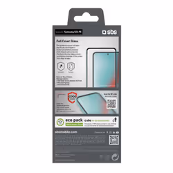 SBS TESCRFCSAS24FE écran et protection arrière de téléphones portables Protection d'écran transparent Samsung 1 pièce