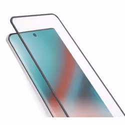 SBS TESCRFCMOG85, Motorola, Moto G85, Résistant aux rayures, Noir, Transparent, 1 pièce(s)