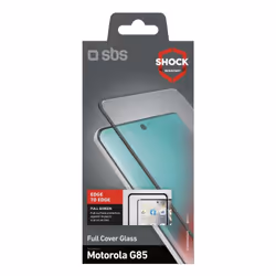 SBS TESCRFCMOG85 écran et protection arrière de téléphones portables Protection d'écran transparent Motorola 1 pièce(s)