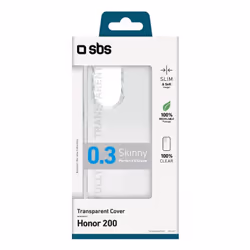 SBS TESKINHO200T coque de protection pour téléphones portables 17 cm (6.7") Housse Transparent - Vue supplémentaire 2