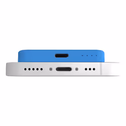 PURO PUFCBB40P2MAGBLUE banque d'alimentation électrique Lithium Polymère (LiPo) 4200 mAh Recharge sans fil Bleu