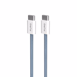 PURO PUCCCFABK415MTBLUE, 1,5 m, USB C, USB C, USB 2.0, Bleu