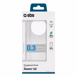 SBS TESKINXI14CT coque de protection pour téléphones portables 17,5 cm (6.88") Housse Transparent