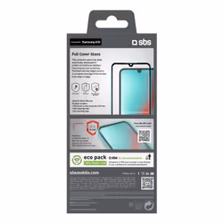 SBS TESCRFCSAA16 écran et protection arrière de téléphones portables Protection d'écran transparent Samsung 1 pièce