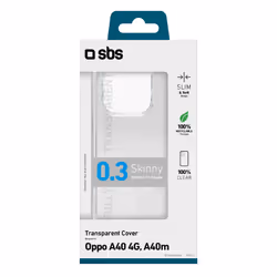 SBS TESKINOPA40T coque de protection pour téléphones portables 16,9 cm (6.67") Housse Transparent - Vue supplémentaire 2