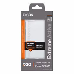 SBS TED3OCOVIPSE25 coque de protection pour téléphones portables Housse Transparent