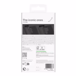 PURO PUSGS25ICONMAGBLK Housse Samsung Galaxy S25 silicone Noir - Vue supplémentaire 4