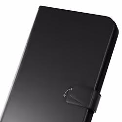PURO Wallet Stand Étui avec portefeuille Galaxy S25+ Noir - Vue supplémentaire 6