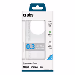 SBS TESKINOPFX8PT coque de protection pour téléphones portables 17,2 cm (6.78") Housse Translucide - Vue supplémentaire 2