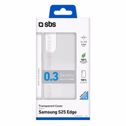 SBS TESKINSAS25ET coque de protection pour téléphones portables 16,9 cm (6.66") Housse Transparent