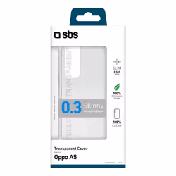 SBS Skinny coque de protection pour téléphones portables 16,9 cm (6.67") Housse Transparent - Vue supplémentaire 2
