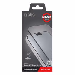 SBS TESCRFCIP1763 écran et protection arrière de téléphones portables Protection d'écran transparent Apple - Vue supplémentaire 2