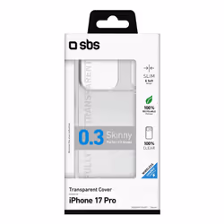 SBS TESKINIP1763PT coque de protection pour téléphones portables 16 cm (6.3") Housse Transparent - Vue supplémentaire 2