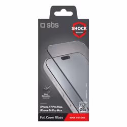 SBS TESCRFCIP1769 écran et protection arrière de téléphones portables Protection d'écran transparent Apple 1 pièce(s) - Vue supplémentaire 2