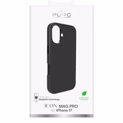 PURO PUIPC1763ICONMPBLK coque de protection pour téléphones portables 15,9 cm (6.28") Housse Noir - Vue supplémentaire 2