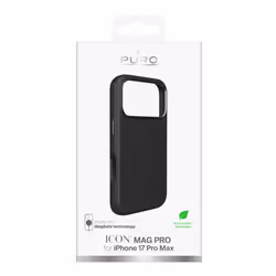 PURO PUIPC1763ICONMPBLK coque de protection pour téléphones portables 17,4 cm (6.86") Housse Noir - Vue supplémentaire 2