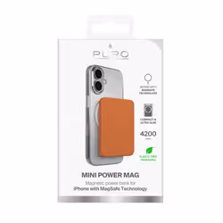 PURO Mini Power Mag Lithium Polymère (LiPo) 4200 mAh Recharge sans fil Orange - Vue supplémentaire 2