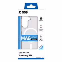 SBS TELIGMAGSAS26T coque de protection pour téléphones portables 17,5 cm (6.9") Housse Transparent - Vue supplémentaire 2