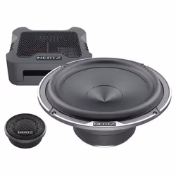 Haut-Parleurs 2 Voies Séparées HERTZ MPK 165.3 - 110W RMS - Noir