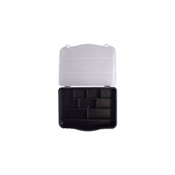 Couleur : noir Couvercle : transparent Dimensions produit, hauteur : 40 mm Dimensions produit, largeur : 180 mm Longueur : 24 ...