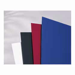 GBC Plats de couverture LinenWeave 250 g/m² rouge (100)