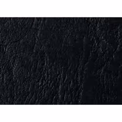 GBC Plats de couverture LeatherGrain 250 g/m² noir (100)