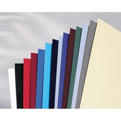 GBC Plats de couverture LeatherGrain 250 g/m² vert foncé (100)