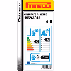 Pirelli Cinturato P1 Verde Été 65 15" 19,5 cm