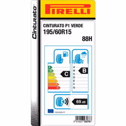 Pirelli Cinturato P1 Verde Été 60 15" 19,5 cm - Vue supplémentaire 3