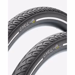 Pirelli Cycl-e DT, 700c, Ville/randonnée, Pneu, E-bike, Noir, 260 TPI