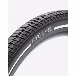 Pirelli Cycl-e WT, 700c, Ville/randonnée, Pneu, E-bike, Noir, 26 TPI