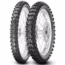 Pirelli SCORPION MX32 M 120/90-19 66M - PNEUS - PN TT Arrière Diagonal NHS - Visuel non contractuel
