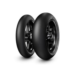 Pneu de compétition - METZELER - Racetec TD Slick - 180/55 R 17 - Performance sur piste - Chauffe rapide