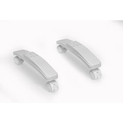 Radialight - Kit de pieds avec roulettes pour convecteurs de la série Sirio Sirio ACSIR001 blanc