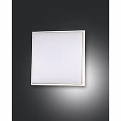 Plafonnier LED Fabas Luce Desdy 3314-69-102 - Blanc - Aluminium - Polycarbonate - LED intégrée - IP54
