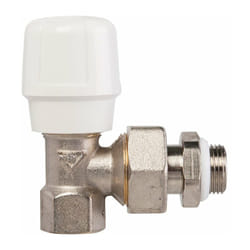 RBM - Robinet de radiateur équerre à visser - f 3/4' - Simple réglage