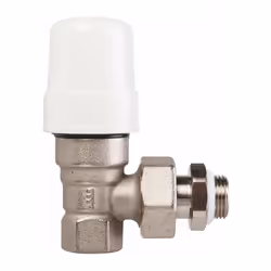 Robinet de radiateur équerre thermostatique - F 3/4' - RBM Non équipé de bague téflon