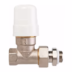 Robinet de radiateur droit à visser - F 3/4' - Thermostatisable - RBM