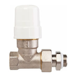 Robinet de radiateur droit à visser - F 3/4' - Thermostatisable - RBM
