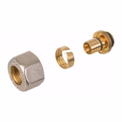 Ecrou F 24,5 x 19 Ø tube : 16 x 1,5 mm Si vous avez projets de plancher chauffant nos techniciens peuvent vous proposer un de ...
