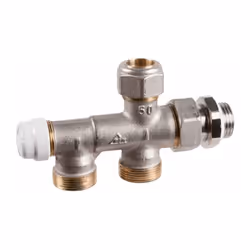 Avec raccord pour tube acier d'un diamètre de 15 mm